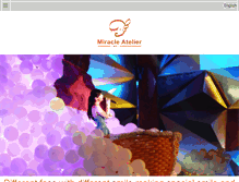 Tablet Screenshot of miracleatelier.com